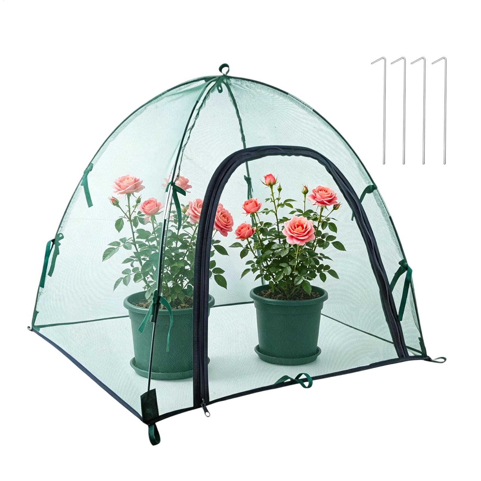 Greenhouse Plastic Film - Plant Greenhouse Mesh Covers Foldable Pop