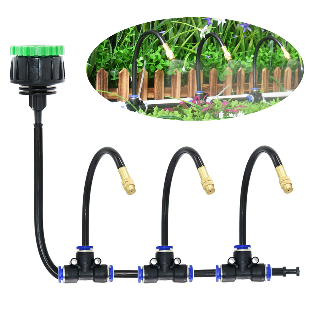 Greenhouse Plastic Film - Outdoor Misting Cooling System DIY Garden