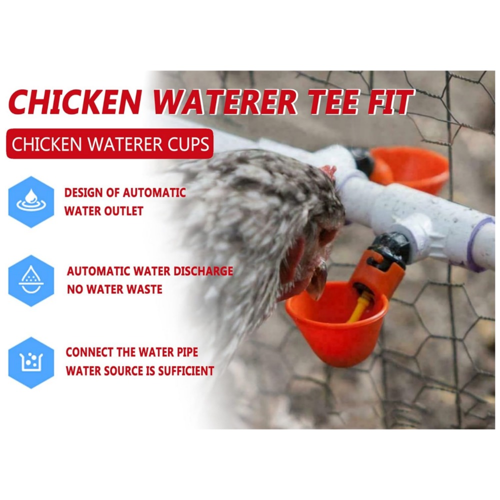 10/20/30pcs Chicken Water Disp - Chicken Nipple Drinker ulasan dan harga