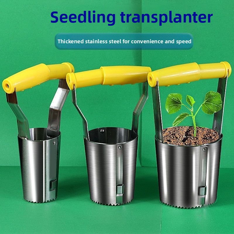 Stainless steel seedling trans - Vegetable Transplanter ulasan dan harga