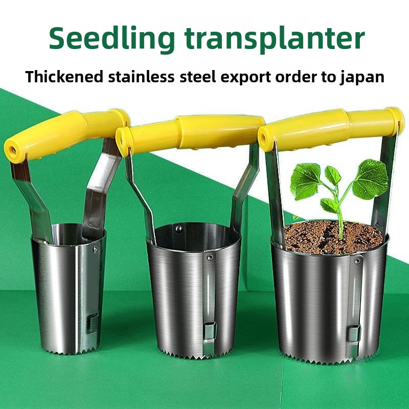 Stainless steel seedling trans - Vegetable Transplanter ulasan dan harga