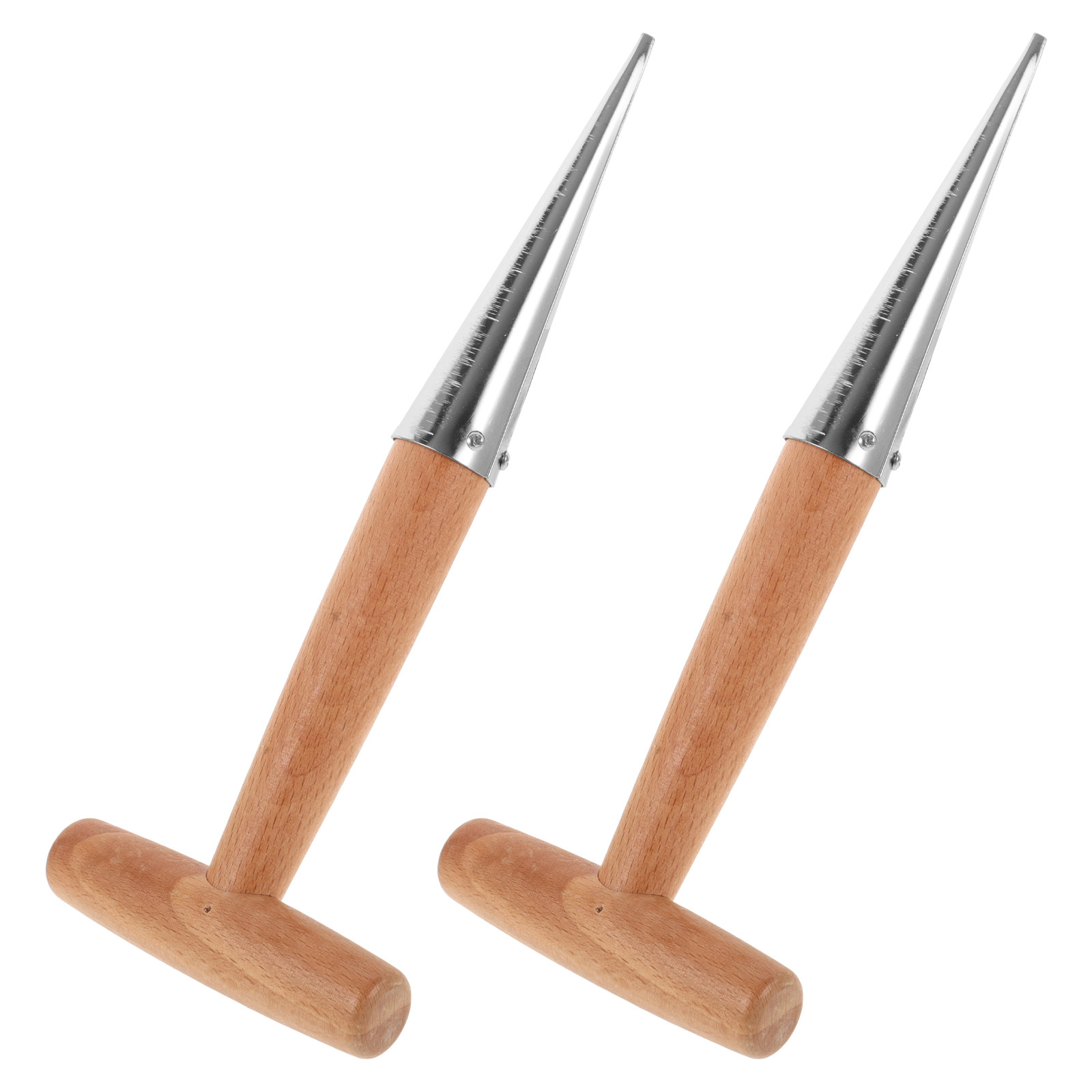 2Pcs Stainless Steel Wood Hand - Vegetable Transplanter ulasan dan harga