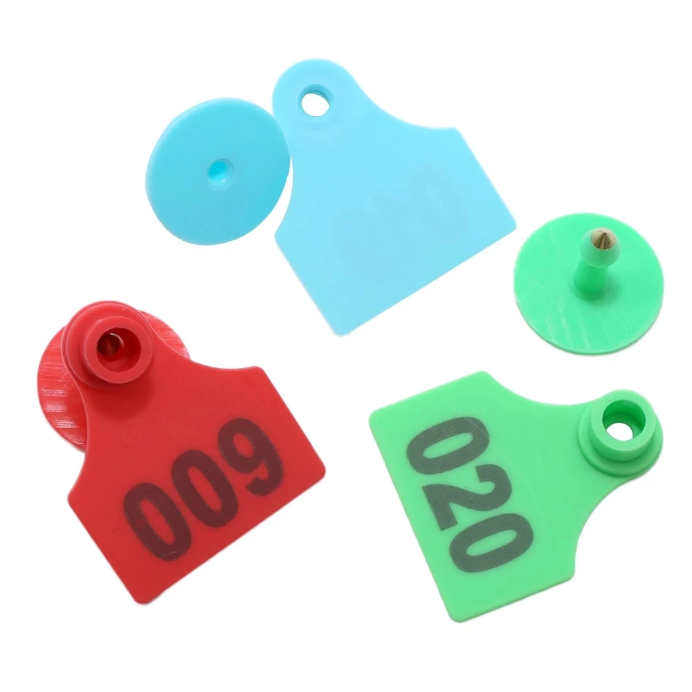100Pcs Copper Head Laser typin - Livestock Ear Tag ulasan dan harga