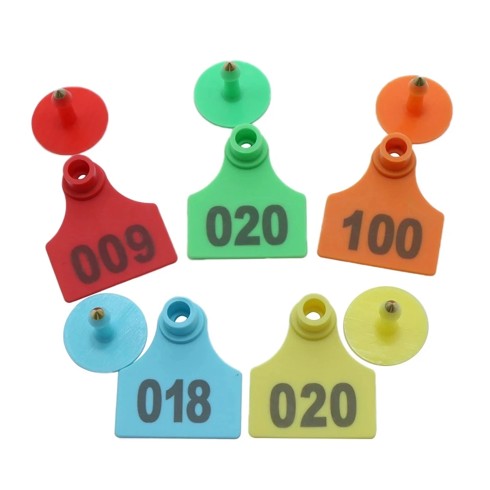 100Pcs Copper Head Laser typin - Livestock Ear Tag ulasan dan harga