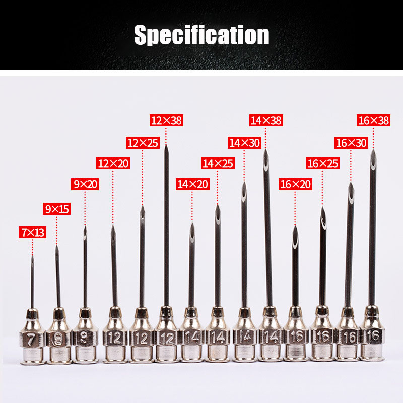 10pcs Stainless Steel Veterina - Veterinary Syringe Gun ulasan dan harga