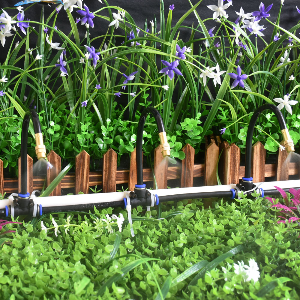 Outdoor Misting Cooling System - Greenhouse Plastic Film ulasan dan harga