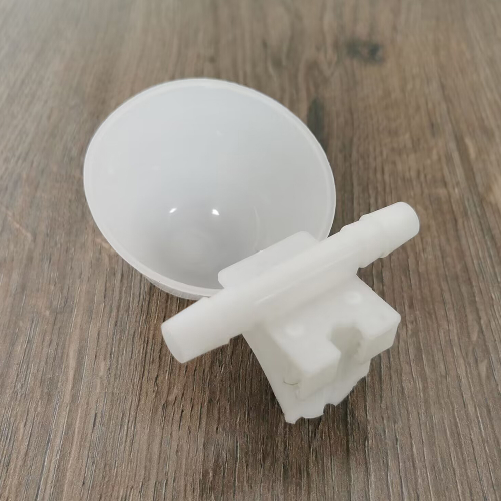 100Pc White Bird Drinking Bowl - Veterinary Syringe Gun ulasan dan harga