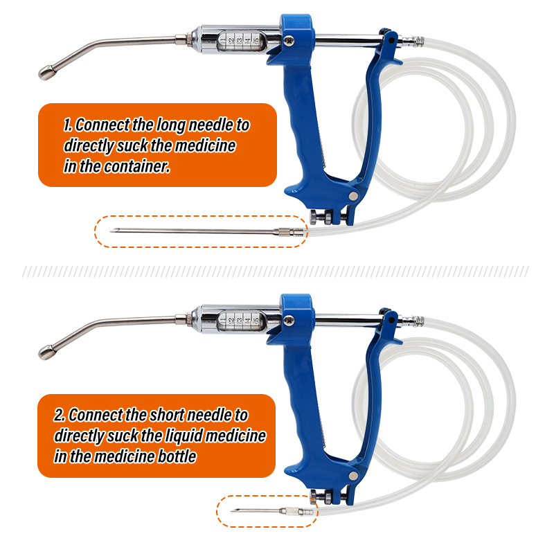 Verterinary Continuous Medicin - Veterinary Syringe Gun ulasan dan harga