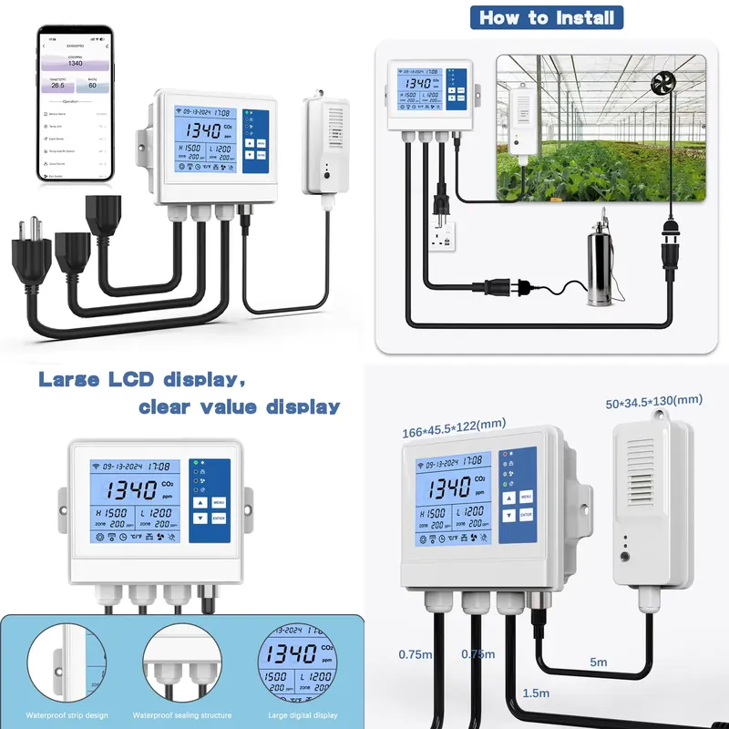 Smart Climate Controller Wifi  - Farm Agriculture ulasan dan harga