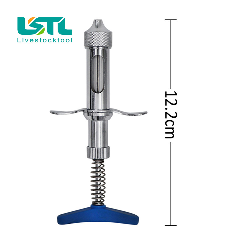 5cc Double Needle Chicken Pox  - Veterinary Syringe Gun ulasan dan harga