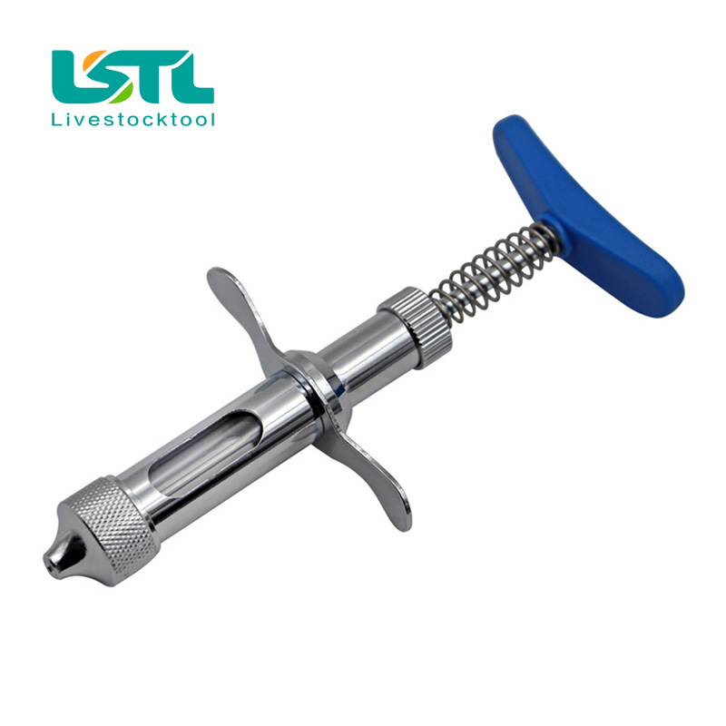 5cc Double Needle Chicken Pox  - Veterinary Syringe Gun ulasan dan harga