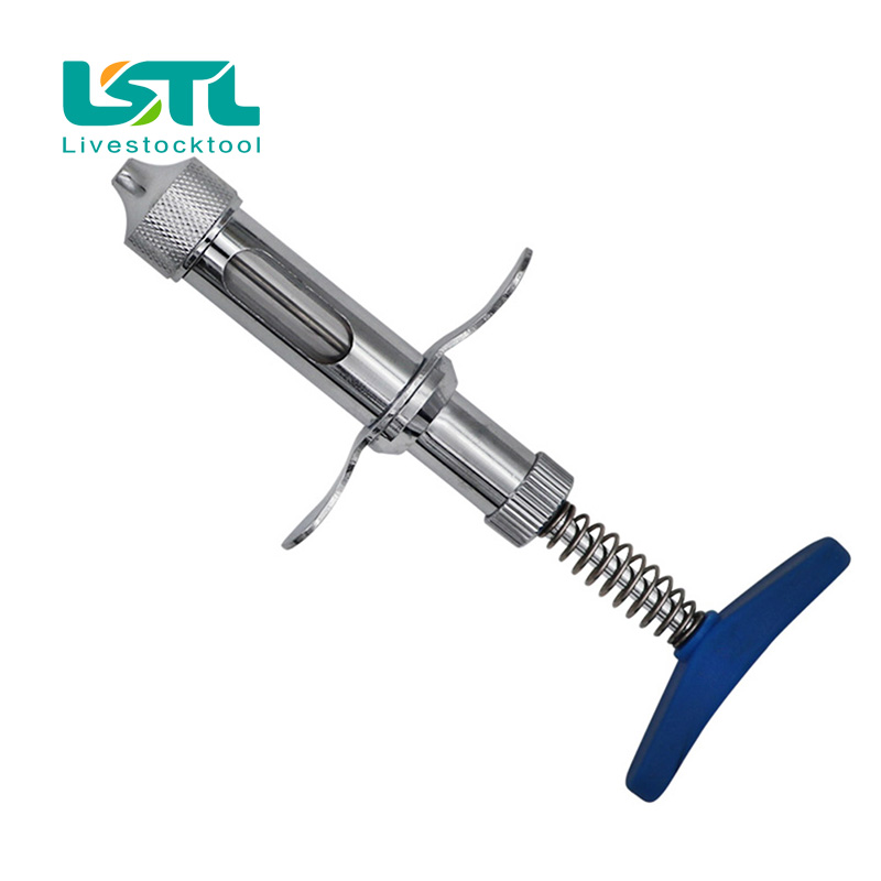 5cc Double Needle Chicken Pox  - Veterinary Syringe Gun ulasan dan harga