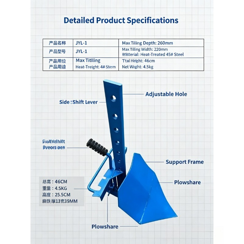Adjustable Mini Plow Head Farm - Agriculture Farming Hand Tools ulasan dan harga