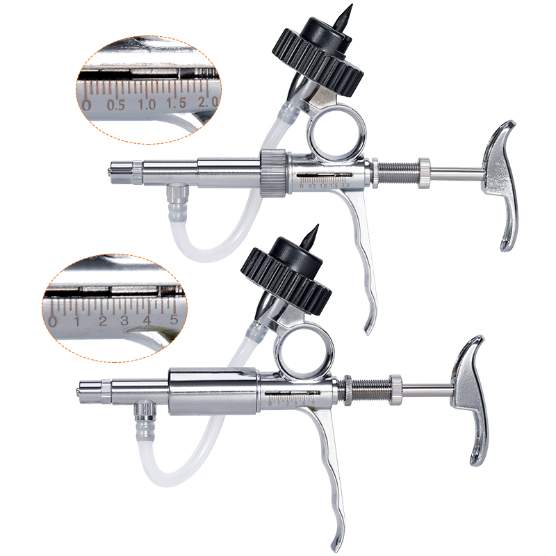 2ml/5ml Automatic Poultry Inje - Veterinary Syringe Gun ulasan dan harga
